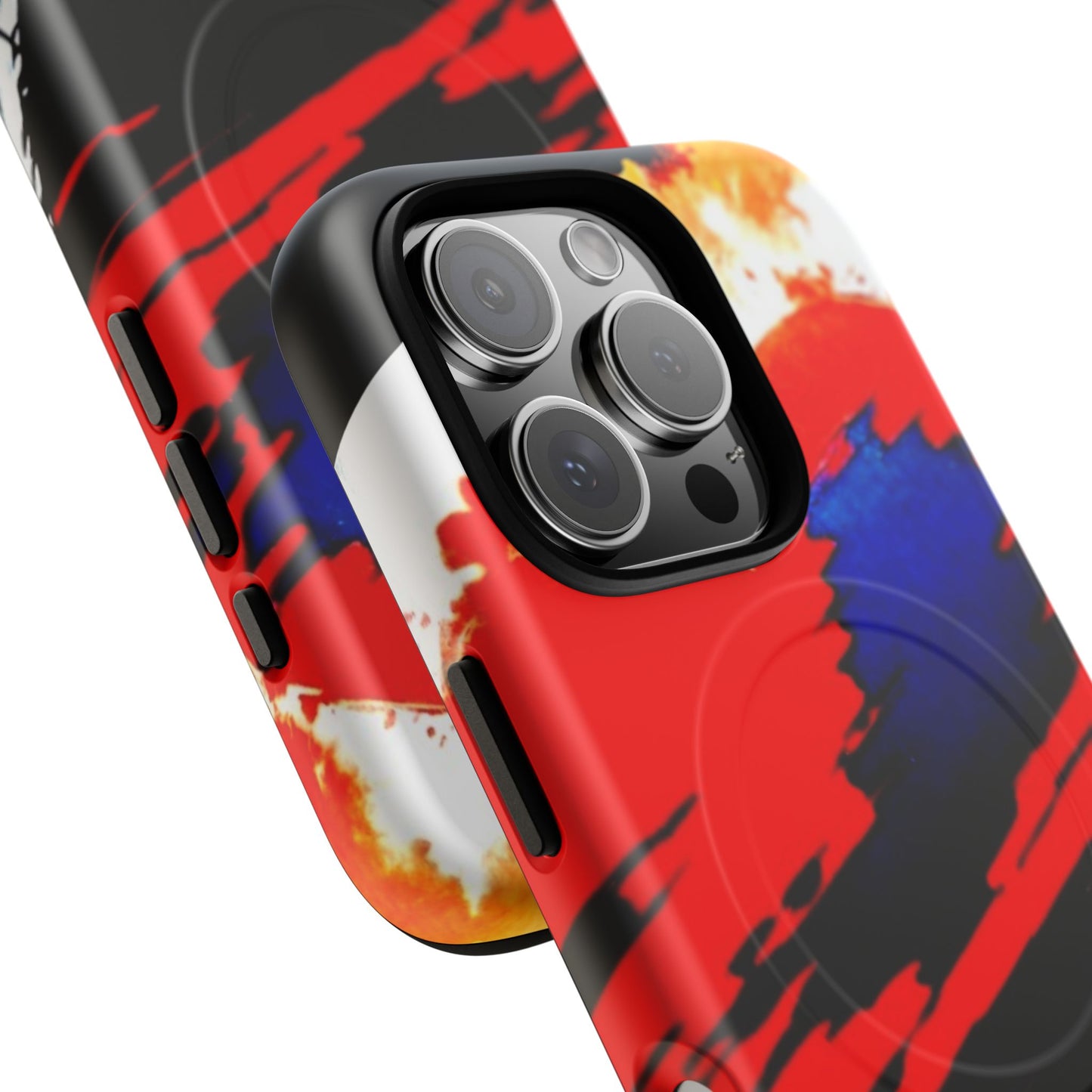 Abstract Phone Case - Bleeding Heart 2025 by Law Rence Magnetic Phone Case