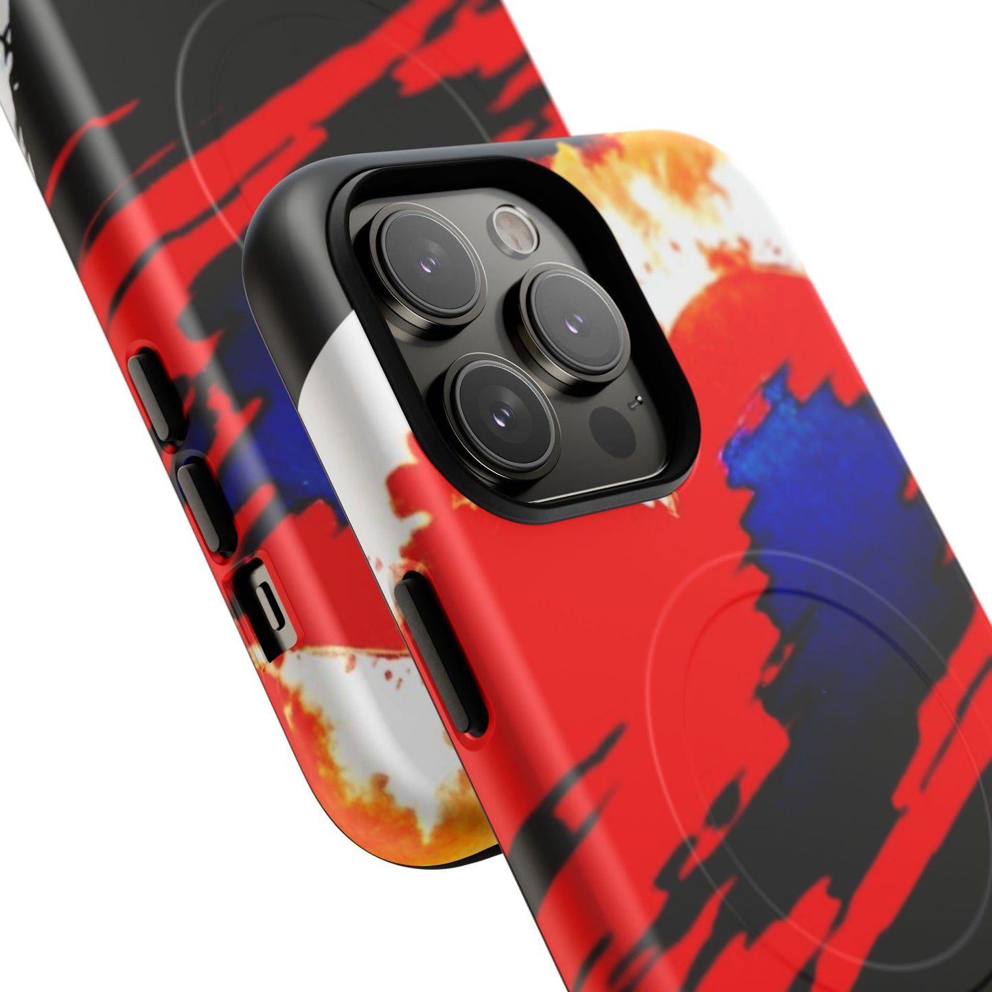 Abstract Phone Case - Bleeding Heart 2025 by Law Rence Magnetic Phone Case