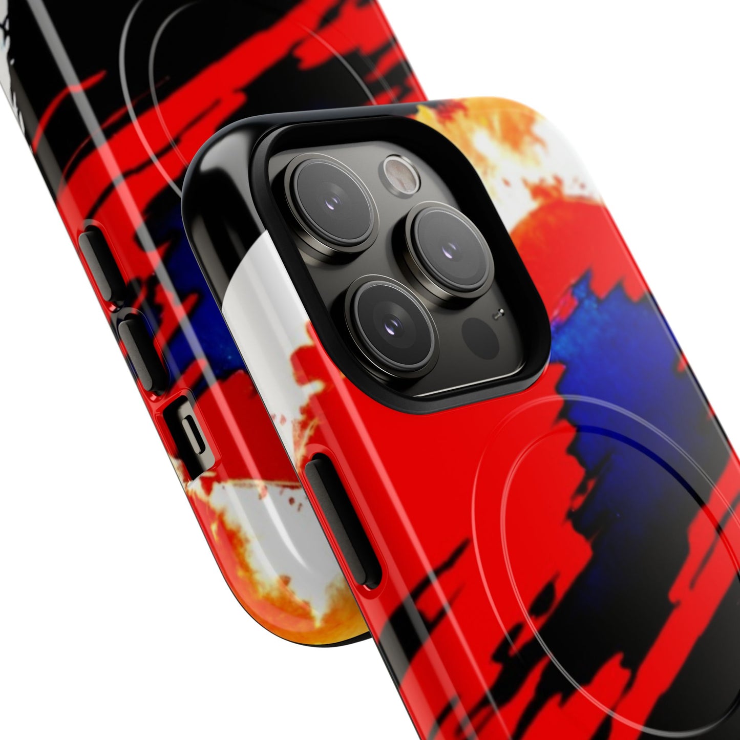 Abstract Phone Case - Bleeding Heart 2025 by Law Rence Magnetic Phone Case