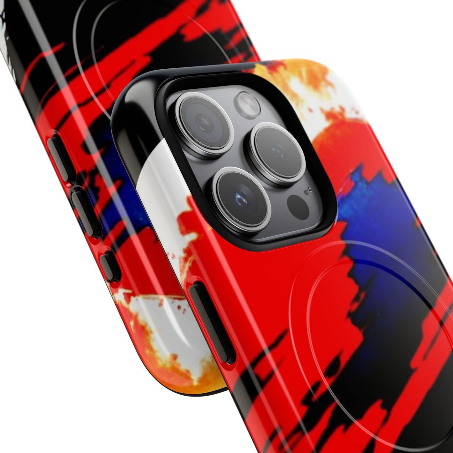 Abstract Phone Case - Bleeding Heart 2025 by Law Rence Magnetic Phone Case