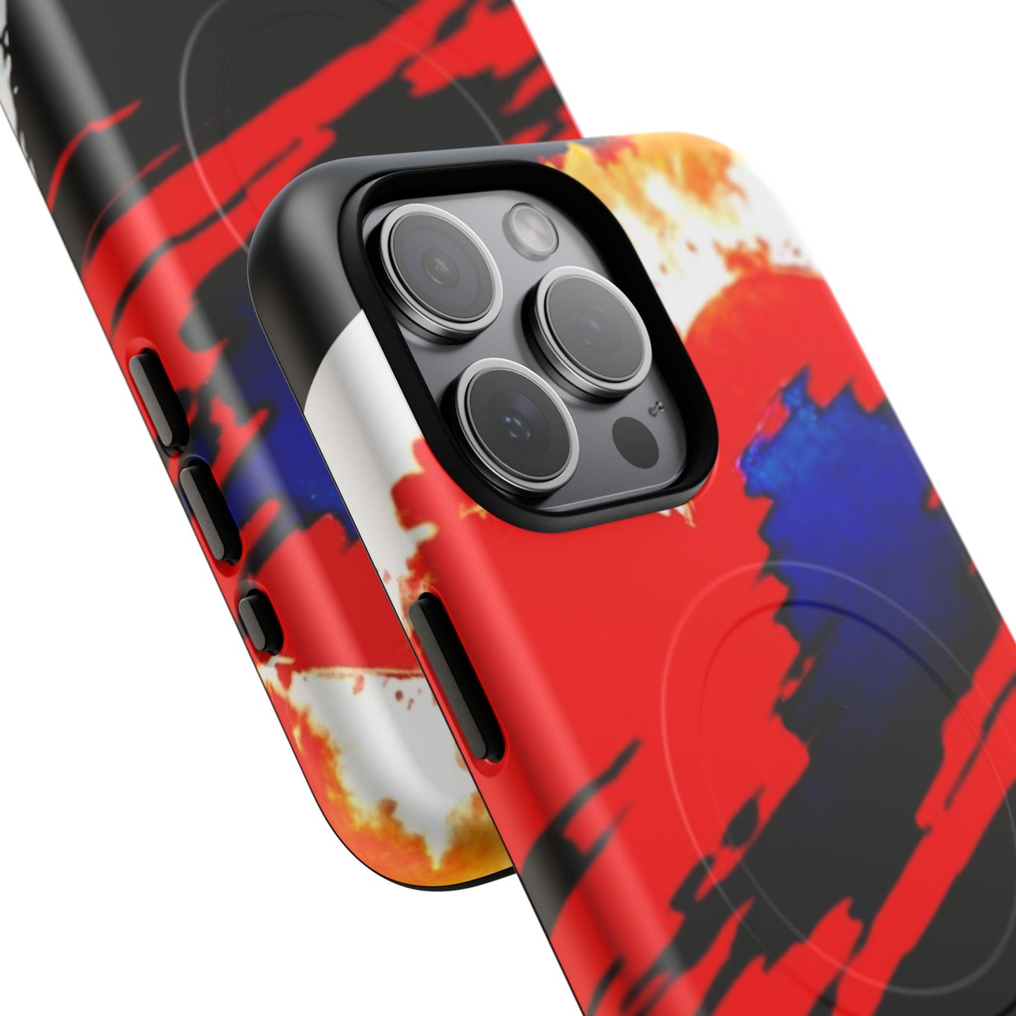 Abstract Phone Case - Bleeding Heart 2025 by Law Rence Magnetic Phone Case